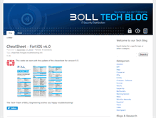 Tablet Screenshot of blog.boll.ch